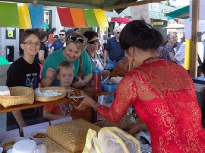 Promosi Indonesia di Swiss lewat Warung Tenda