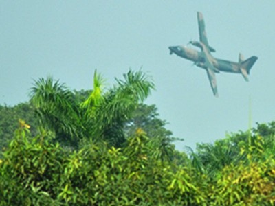 Pesawat Fokker Jatuh di Halim
