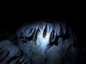 Misteri Fosil Penyu dan Batu Karang di Gua Batu Cermin