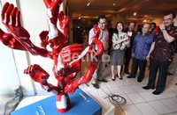 Puan juga mengaku merasa sedih saat mendengar bahwa banyak kesenian tentang Indonesia, atau kesenian Indonesia yang dibuat dan diabadikan oleh orang asing, dan bukan oleh putra putri bangsa ini sendiri.