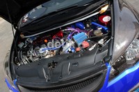 Sebagai penunjang di mesin, komponen Zage turbo kit FD1R18, Zage intercooler kit FD1R18, HKS super turbo racing 15W-50 technical factory dan komponen lainnya dipercaya sebagai penunjang untuk meningkatkan performa mesin. Ikhsan/detikOto.