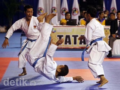KATA Beregu Putra Indonesia 2 Kalah