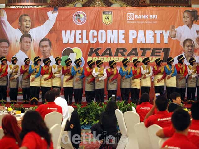 Gala Dinner Karateka Dihibur Pertunjukan Tradisional