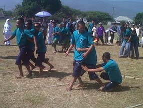 Pasien RS Jiwa Lawang Adu Ketangkasan