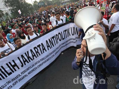 Jelang Pilgub DKI, Masyarakat Tolak Politik Uang