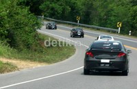 Hampir 40 mobil Proton mengikuti touring jarak jauh ini. Luthfi Andika/detikOto.
