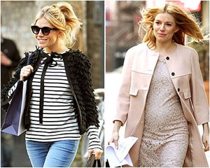 Bergaya Bohemian Saat Hamil Ala Sienna Miller