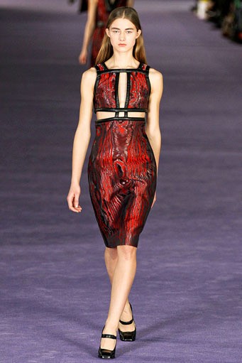 Christopher Kane, Fall/Winter 2012. London Fashion Week 2012. [dok. Christopher Kane]