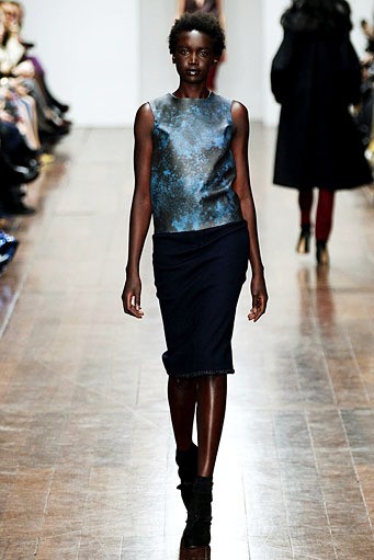 Emilio De La Morena, Fall/Winter 2012. London Fashion Week 2012. [dok. Emilio De La Morena]