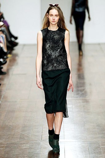 Emilio De La Morena, Fall/Winter 2012. London Fashion Week 2012. [dok. Emilio De La Morena]