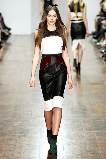 Emilio De La Morena, Fall/Winter 2012. London Fashion Week 2012. [dok. Emilio De La Morena]