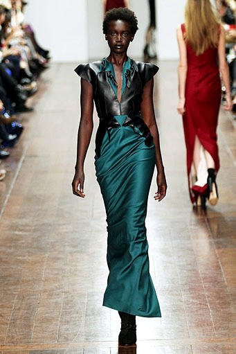 Emilio De La Morena, Fall/Winter 2012. London Fashion Week 2012. [dok. Emilio De La Morena]