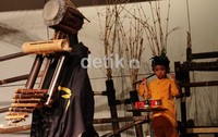 Kesenian musik bambu ini berdiri sejak tahun 2009. Gus Mun/detikcom.