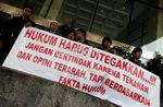 Diperiksa KPK, Anas Tersenyum Lepas
