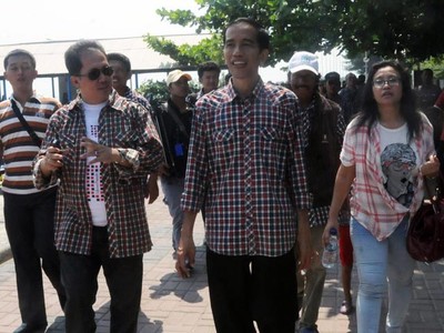 Jokowi Kampanye di Kepulauan Seribu