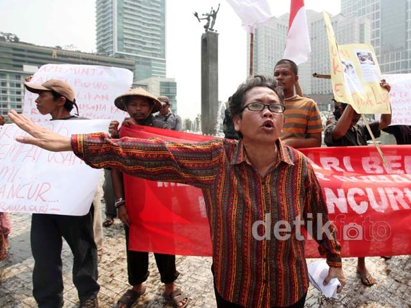 Korban Gusuran Demo Ingatkan Dosa-dosa Foke