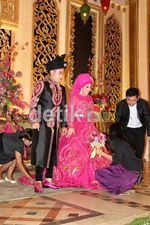 Ini Dia Baju Pernikahan 1001 Malam Nassar & Muzdhalifah