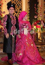 Ini Dia Baju Pernikahan 1001 Malam Nassar & Muzdhalifah