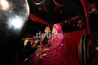 Nassar KDI dan Muzdhalifah datang dengan menggunakan kereta kencana.