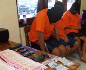 Bekuk Sindikat Pengedar Upal Lintas Propinsi, Polisi Sita Rp 61 Juta