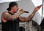 Garangnya Aksi M Shadows di Pentas