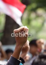 Mahasiswa Demo Desak Kasus DPT Fiktif Dituntaskan