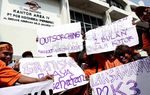 Seribuan Pak Pos Tuntut Kesejahteraan