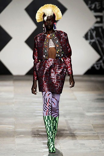 Louise Gray, Fall/Winter 2012. London Fashion Week 2011. [dok. Louise Gray]