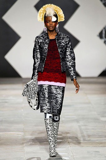 Louise Gray, Fall/Winter 2012. London Fashion Week 2011. [dok. Louise Gray]