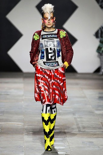 Louise Gray, Fall/Winter 2012. London Fashion Week 2011. [dok. Louise Gray]