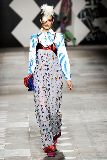 Louise Gray, Fall/Winter 2012. London Fashion Week 2011. [dok. Louise Gray]