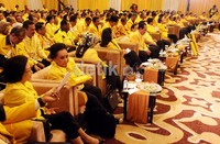 Perwakilan dari DPD di seluruh Indonesia turut berpartisipasi dalam acara Rapimnas tersebut.