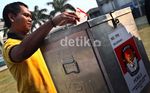 Napi LP Cipinang Belajar Nyoblos Pilgub DKI