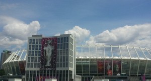 Olympic Stadium Bersiap untuk Spanyol vs Italia