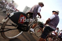 Fun bike bertema kotak-kotak ini dimulai di depan Parkir Timur Senayan. Rute funbike dari Parkir Timur Senayan menuju Jl Jenderal Sudirman, Jl MH Thamrin, Bundaran HI, balik menuju Jl MH Thamrin, Jl Jenderal Sudirman, Patung Pemuda, dan finish di Parkir Timur Senayan.