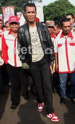 Mega, Prabowo dan Hercules Hadiri Kampanye Jokowi