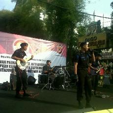 HUT Bhayangkara ke-66, Band Polisi Hentak CFD Dago
