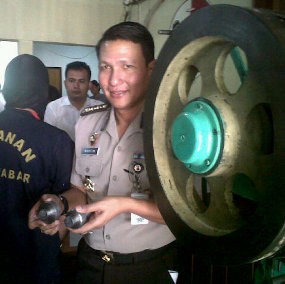 Aluminium Bahan Uang Palsu Rp 500 Diperoleh di Jatayu