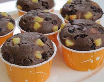 Resep Kue Muffin Cokelat Keju