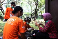 Sampel darah yang telah diambil selanjutnya akan dikirim ke laboratorium. Dibutuhkan waktu sepekan untuk mengetahui hasilnya. Muchus Budi Rahayu/detikcom.