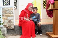 Dorce mengaku sangat senang dengan kehadiran Baim di tempatnya. Herianto Batubara/detikHot.