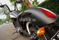 Motor ini dibandrol Rp 315 juta. Syubhan Akib/detikOto.