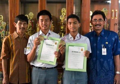 2 Siswa SMA Semarang Raih Emas di Bangkok