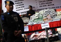 Jumlah barang bukti yang dimusnahkan berupa sabu 362 Kg, ektasi 1.052.000 butir, ganja 118 Kg, heroin 194 gram, cocain 1.203 gram dan happy five 26.930 butir.
