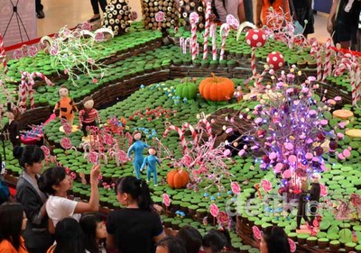 Wow, Ada Taman dari Cupcake di Semarang