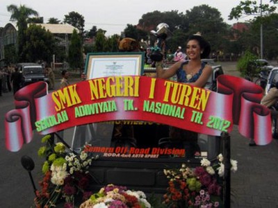 SMKN 1 Turen Raih Adiwiyata