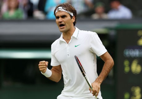 Kalahkan Djokovic, Federer Capai Final Kedelapan