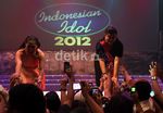 Sean & Regina Indonesian Idol Sapa Penggemar