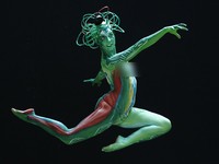 Festival ini menjadi salah satu parameter seni bodypainting sejagat.