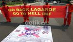 Kedatangan IMF ke Jakarta Diprotes Keras
